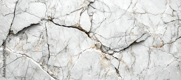 Obraz A close-up view of a marble surface with intricate veining and a polished finish.