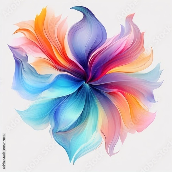 Obraz abstract flower background