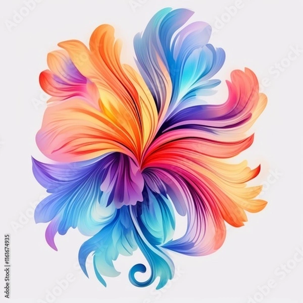 Obraz abstract flower background