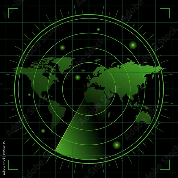 Obraz world radar