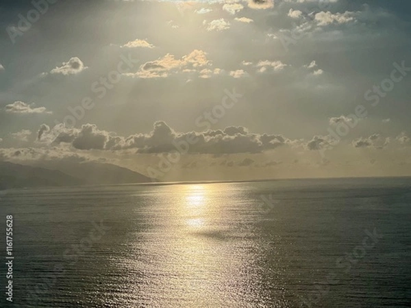 Obraz sunset over the sea