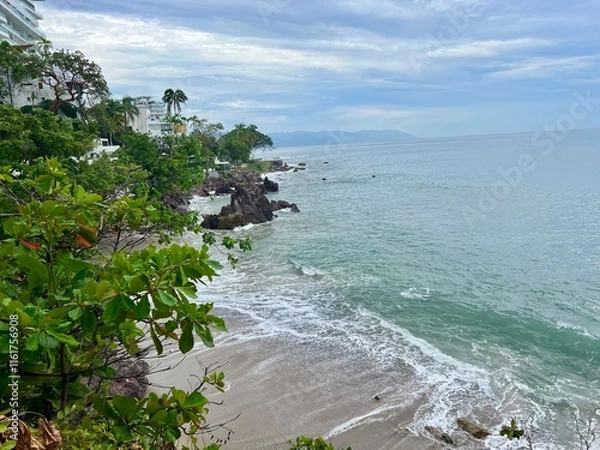 Obraz beach and rocks