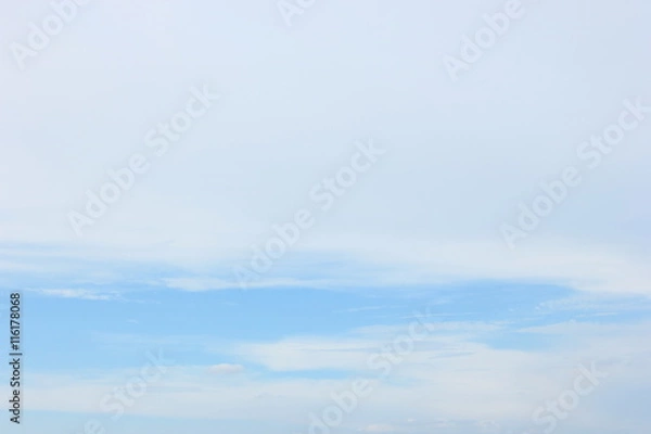 Fototapeta Soft cloud blue sky