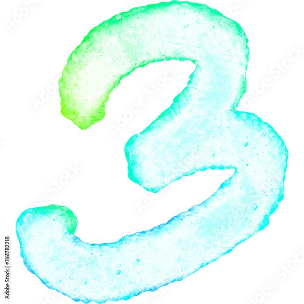 Obraz three number sign 