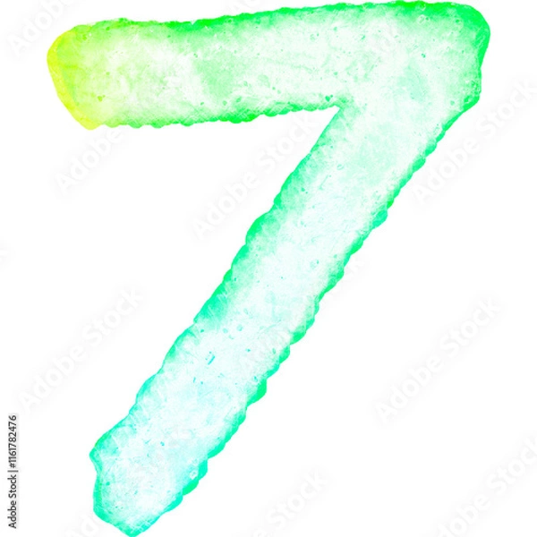 Obraz seven number sign 