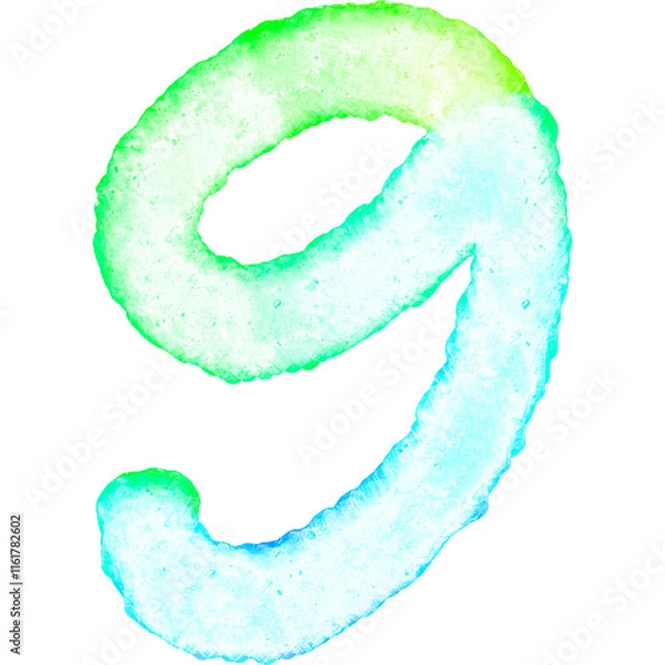 Obraz nine number sign 