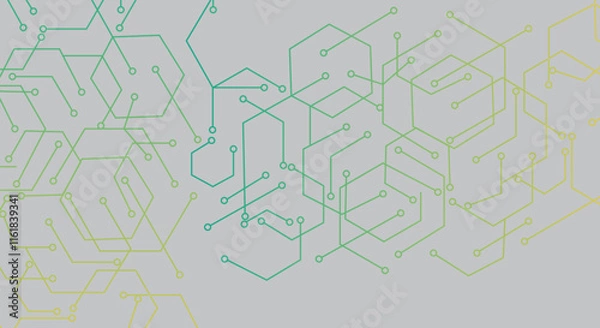 Obraz Technology gradient background texture. vector illustration