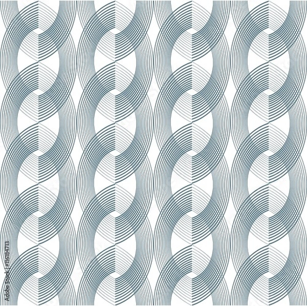 Fototapeta Seamless patterns with abstract decorative ornament.