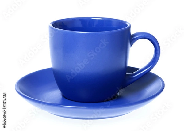 Obraz Color cup isolated on white