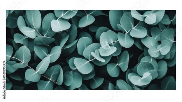 Fototapeta A green leafy plant with many leaves