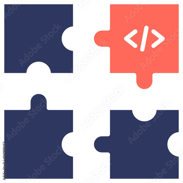 Fototapeta Solution Icon