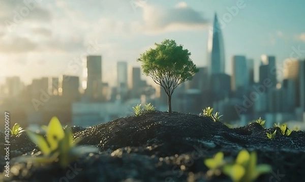 Fototapeta 
ESG environmental social governance business. Organization sustainable development environmental and business responsible environmental, Energy sources for renewable. Ecology



