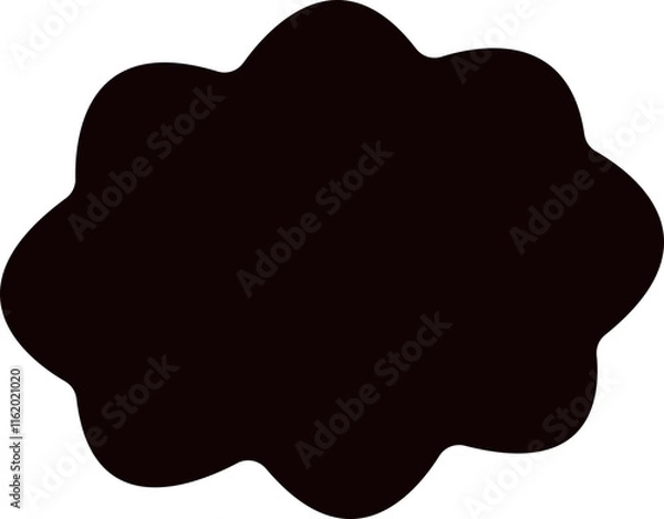 Fototapeta Silhouette Cloud