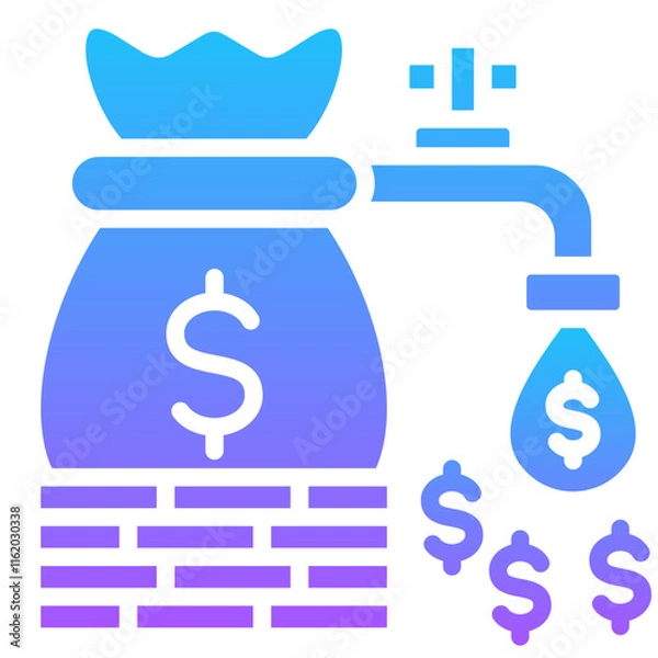 Obraz Liquidity Icon