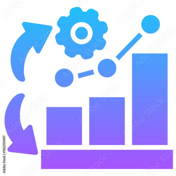 Fototapeta Analytics Icon