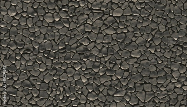 Fototapeta Textured alloy blends with tarnished and polished contrasts