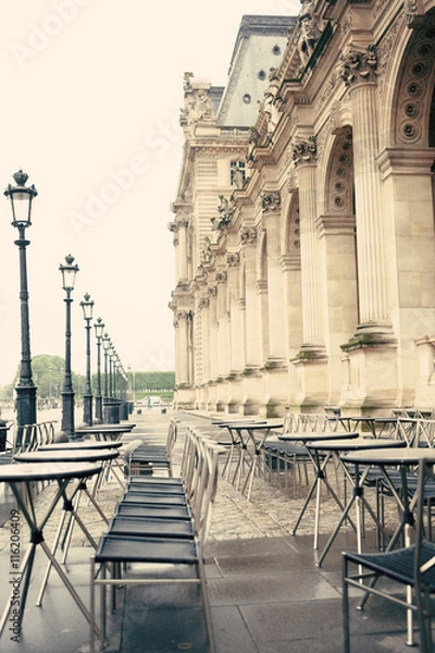 Obraz Paris street cafe