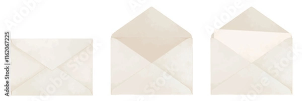 Fototapeta お手紙封筒セット