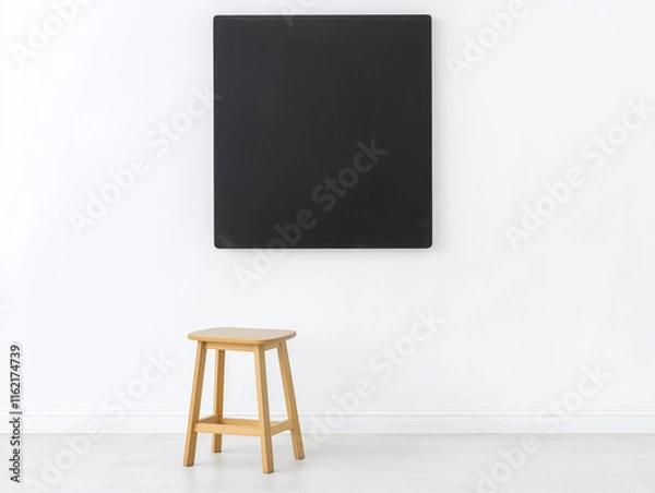 Fototapeta Magnetic Board Completely Unadorned Displaying Full Surface
