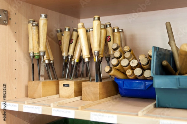 Obraz Tools in a Workshop