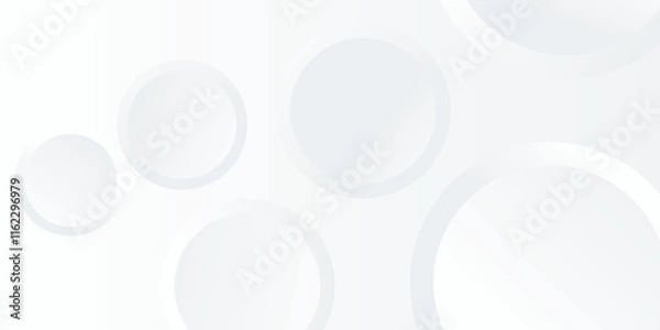 Fototapeta Grey white abstract stripe background geometry shine and layer element vector wow for presentation white rounded texture  abstract background . suit for business ,corporate ,institution, party 
