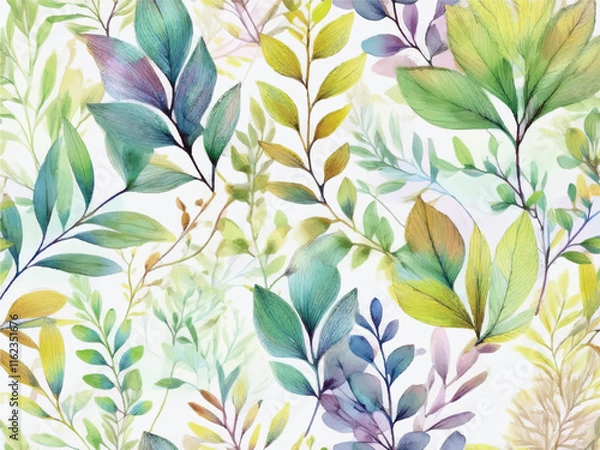 Obraz seamless floral background