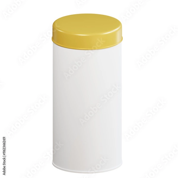 Fototapeta 3d bottle mockup with transparent background