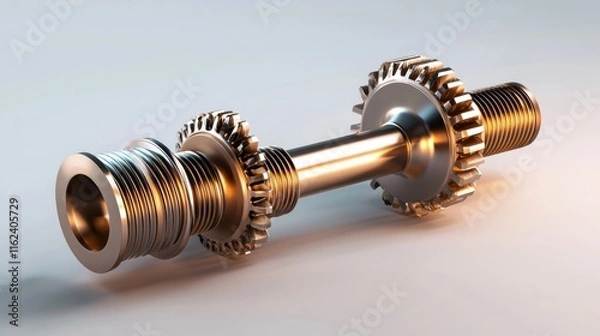 Obraz Precision Engineered Metal Gear Assembly Component