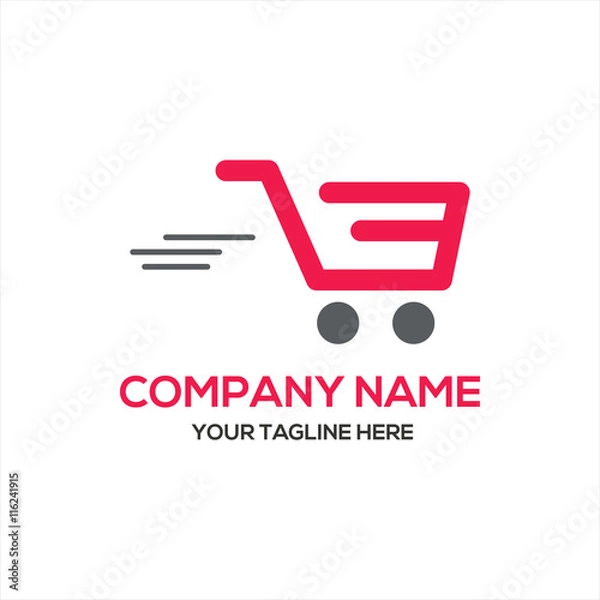 Obraz Shopping and Retail logo vector