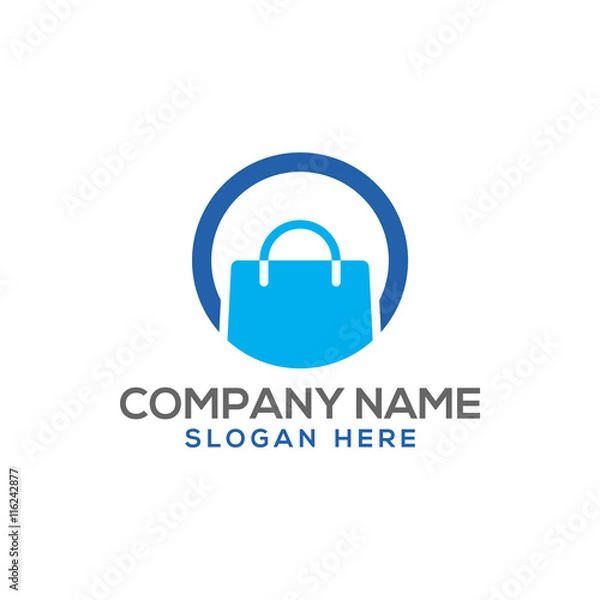 Obraz Shopping and Retail logo vector