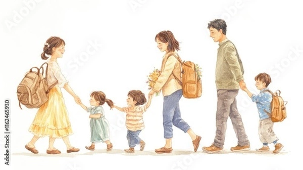 Obraz group of people