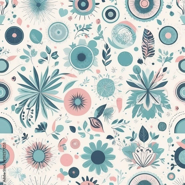 Fototapeta seamless pattern