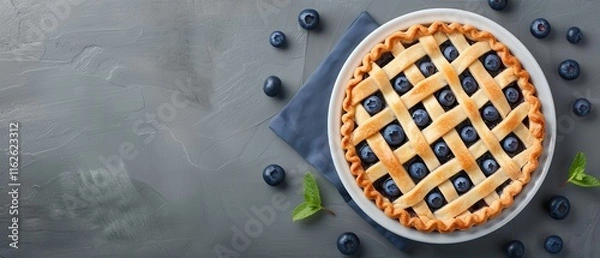 Obraz Blueberry Pie