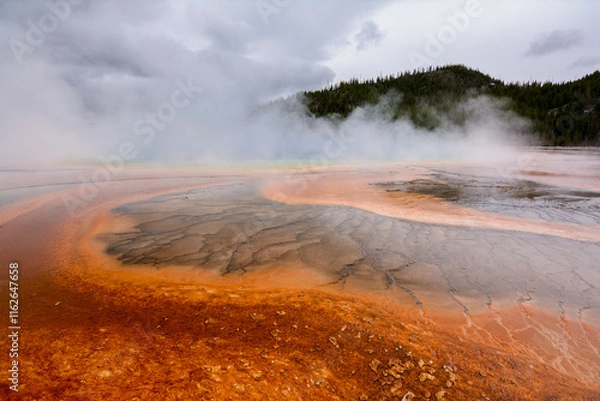 Obraz Grand Prismatic Spring - Yellowstone