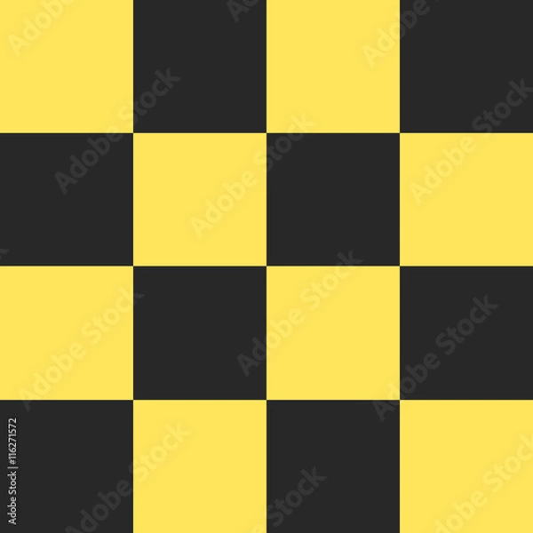 Fototapeta Taxi checkered pattern.