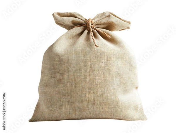 Fototapeta Isolated 3D Bag on Transparent Background for Baking and Storage