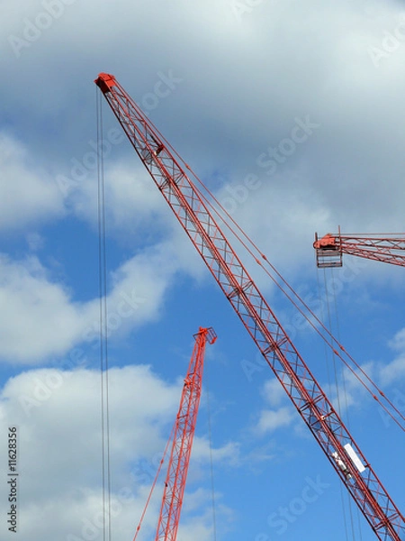 Obraz Baukräne