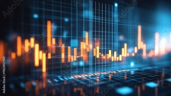 Fototapeta Abstract Bright Light User-Friendly Design Concept