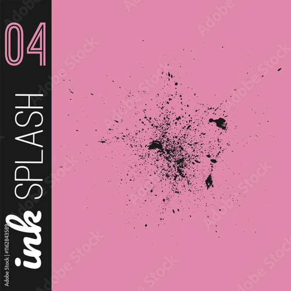 Obraz Grit vector texture. Grime design element.