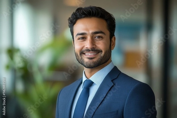 Obraz portrait of a businessman, generative ai