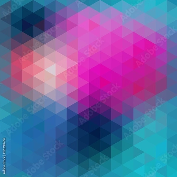 Fototapeta Abstract triangle