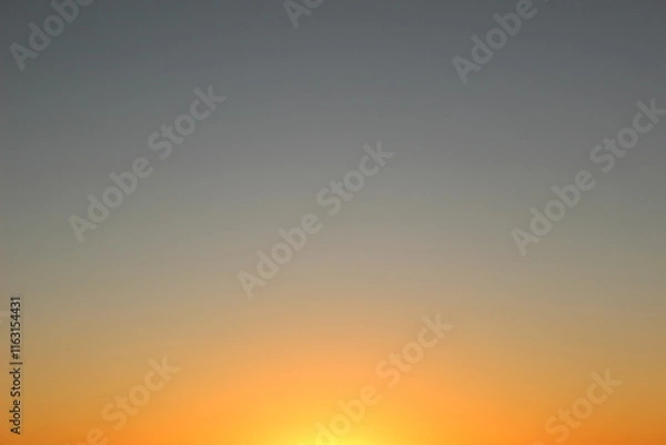 Fototapeta 『空の色』HIKARI  #自然 トワイライト 背景素材 #SDGs 光 素材 グラデーション 背景