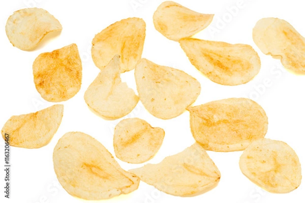 Obraz お酒のあてにポテトチップス