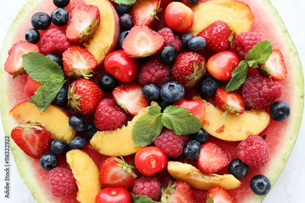 Obraz Watermelon pizza