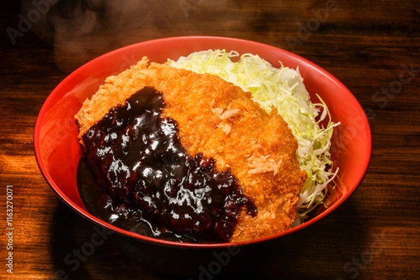 Obraz みそかつ丼