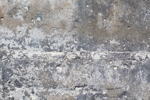 Fototapeta Texture of old concrete wall