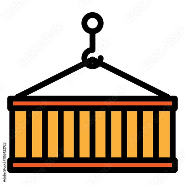 Fototapeta container
