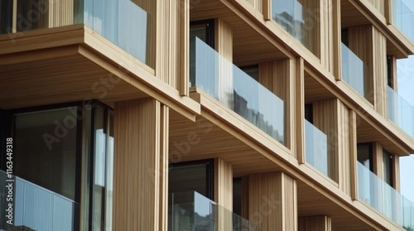 Obraz Modern Urban Architecture with Natural Lighting