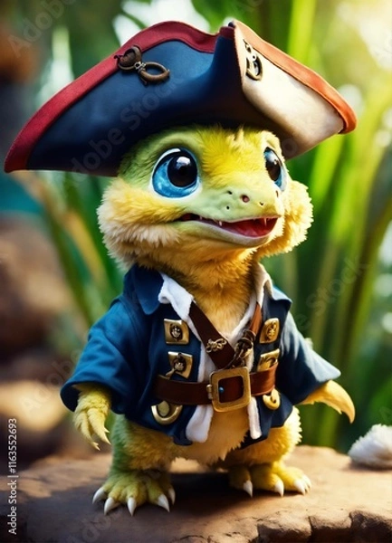 Obraz frog in the garden