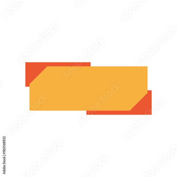 Fototapeta  Shape Text Box